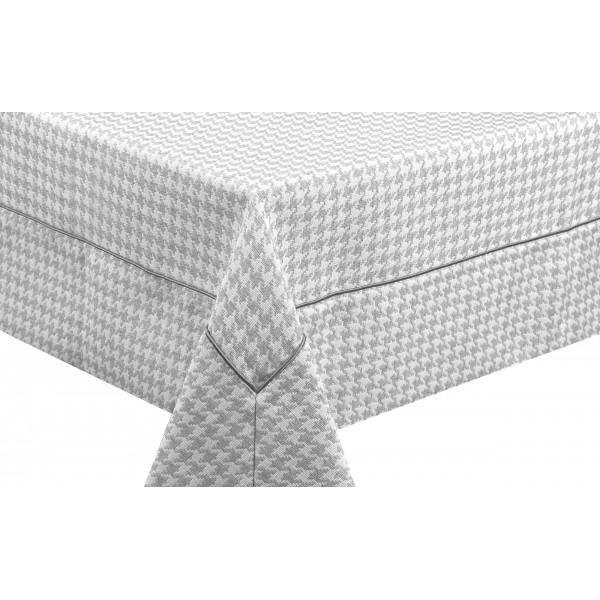 Obrus 140 x 230 cm Kent 007 jasny szary