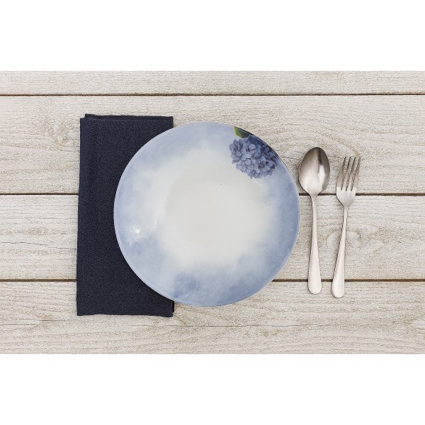 Talerz głęboki 21,5 cm Hortensja BLue 643KJ/9202