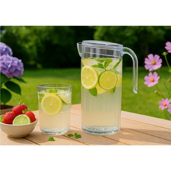 Dzbanek nietłukący 1,25 L z pokrywką