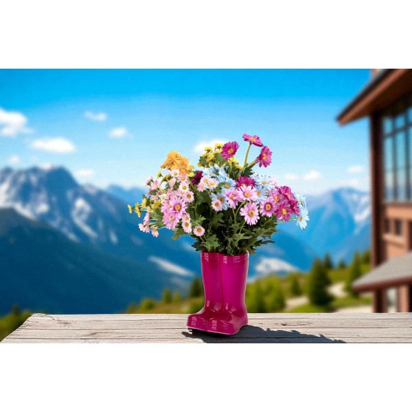 Osłonka ceramiczna Buty fuksjowe