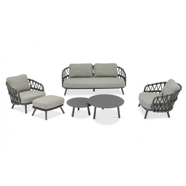 Zestaw Harbour 6 częściowy Antracyt