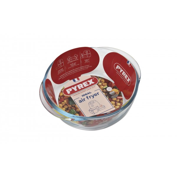 Brytfanna żaroodporna 1 L Air Fryer PYREX okrągła