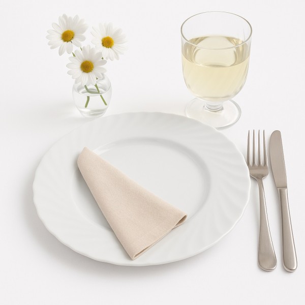 Talerz płytki 24,5 cm Trianon obiadowy