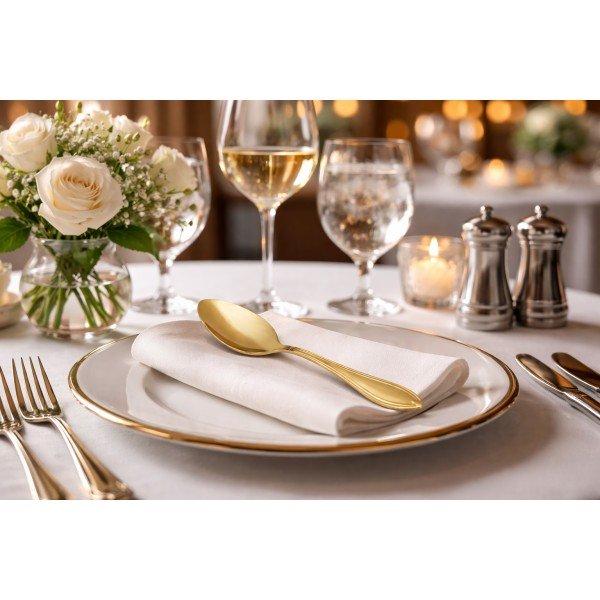 Łyżeczka do herbaty Tamisa Titanium Gold