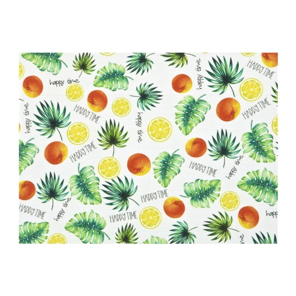 Podkładka na stół 40x30cm Liście i cytrusy