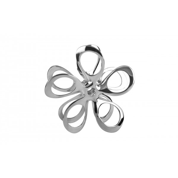 Stojak na wino Kwiat (5 butelek)