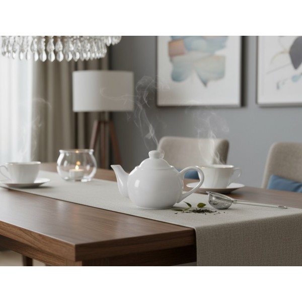 Czajnik porcelanowy 0,5 L Roma Bianco