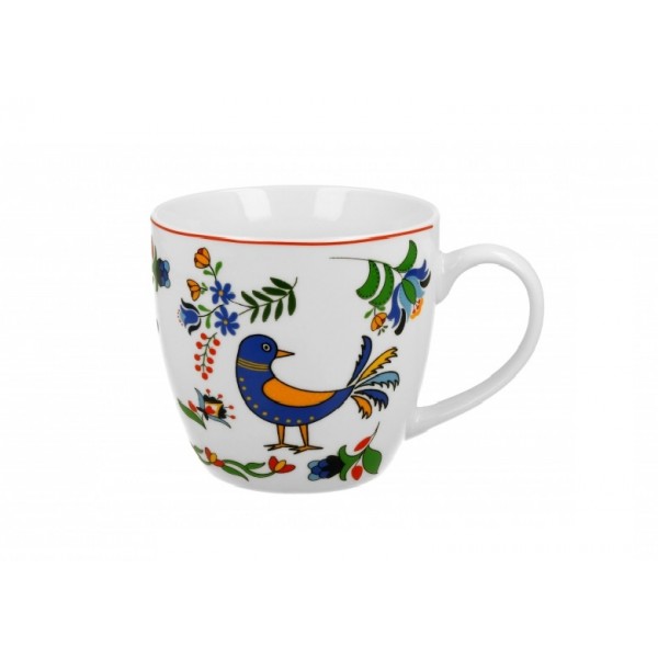 Kubek porcelanowy 460 ml Ptaszek Kaszubski