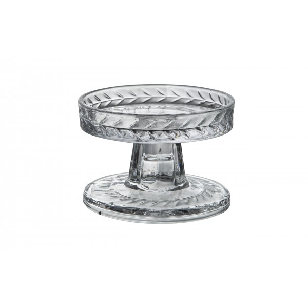 Świecznik szklany 6,5 cm Art-Pol 166703