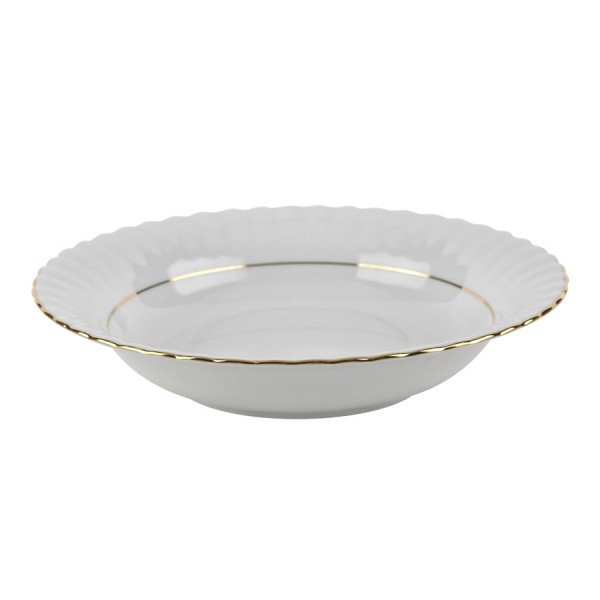 Talerz głęboki 22cm Iwona B014 Złota Linia