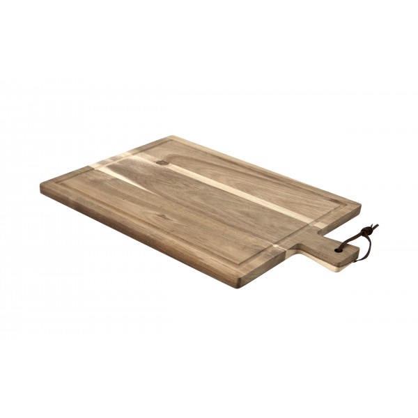 Deska do serwowania z rączką akacjowa