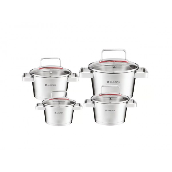 Komplet garnków na indukcję 8 el. Selection AMBITION