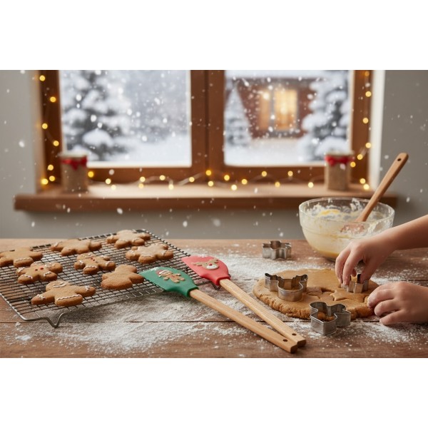 Łopatka i wykrawacz do ciastek Xmas MIX 277432