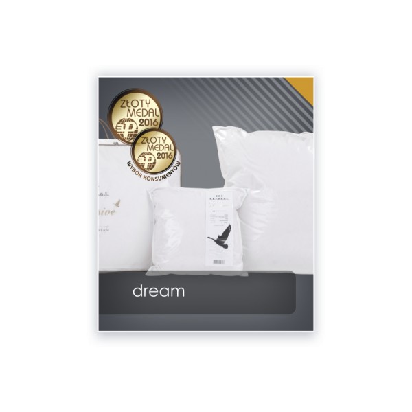 Poduszka puch gęsi DREAM 40x40 cm