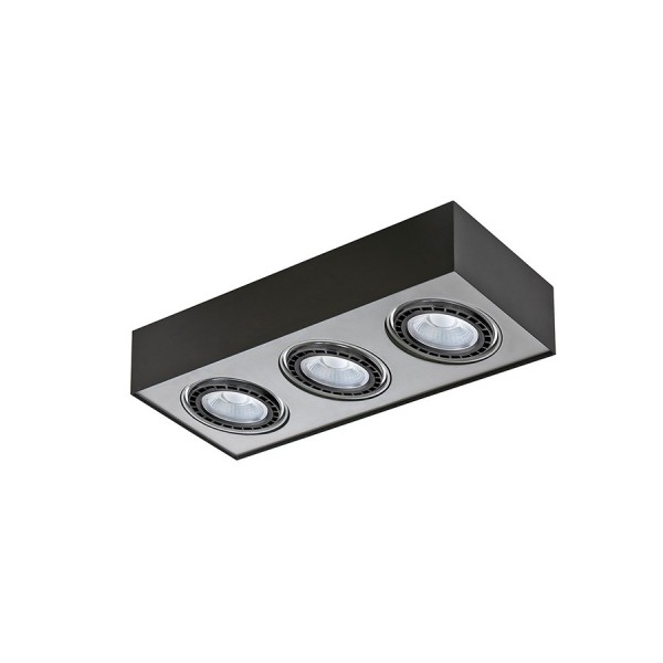 Plafon Paulo 3 GM4301-230V BK/ALU