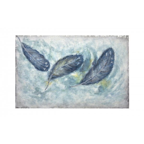 Obraz na płótnie 100x150 cm Egzotyczne pióra