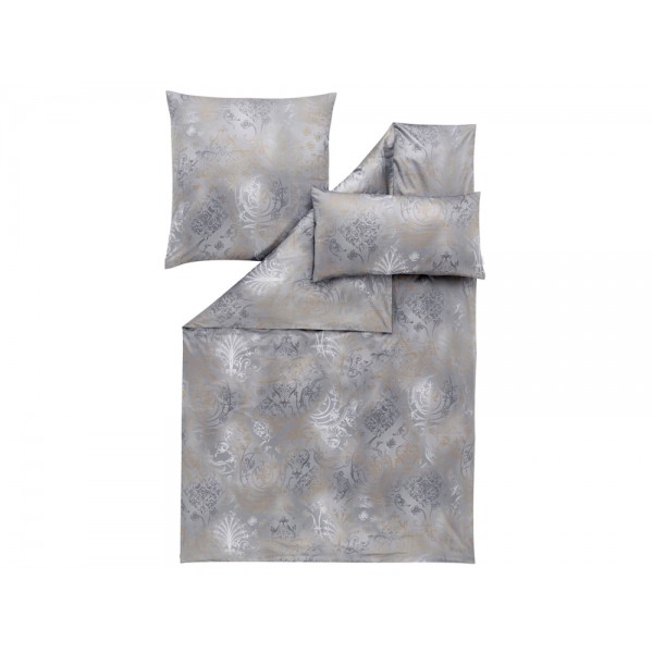 Pościel satynowa 155x200 cm Svizzera 2054-810 grau