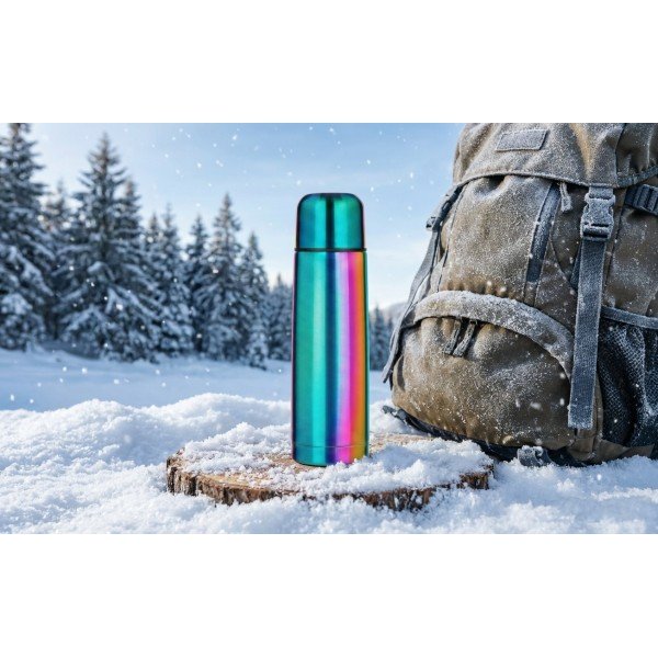 Termos nierdzewny 0,5 L Ava Rainbow