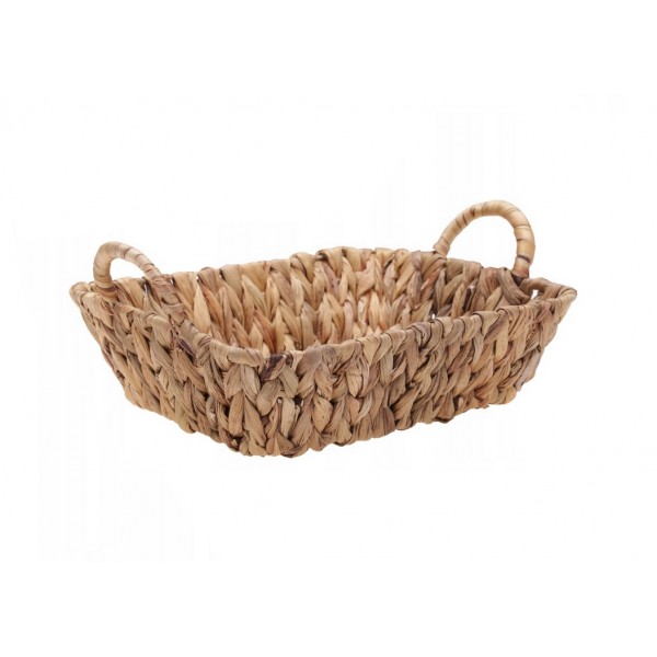 Koszyk z hiacyntu wodnego 29x22 cm Ravi prostokątny