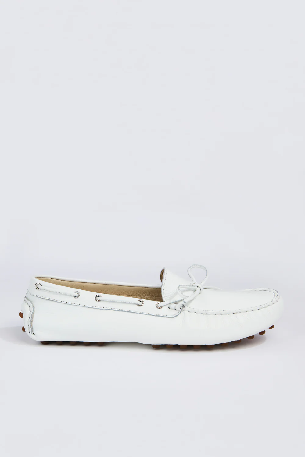 SKÓRZANE MOKASYNY ŻEGLARSKIE LIVIANA CONTI