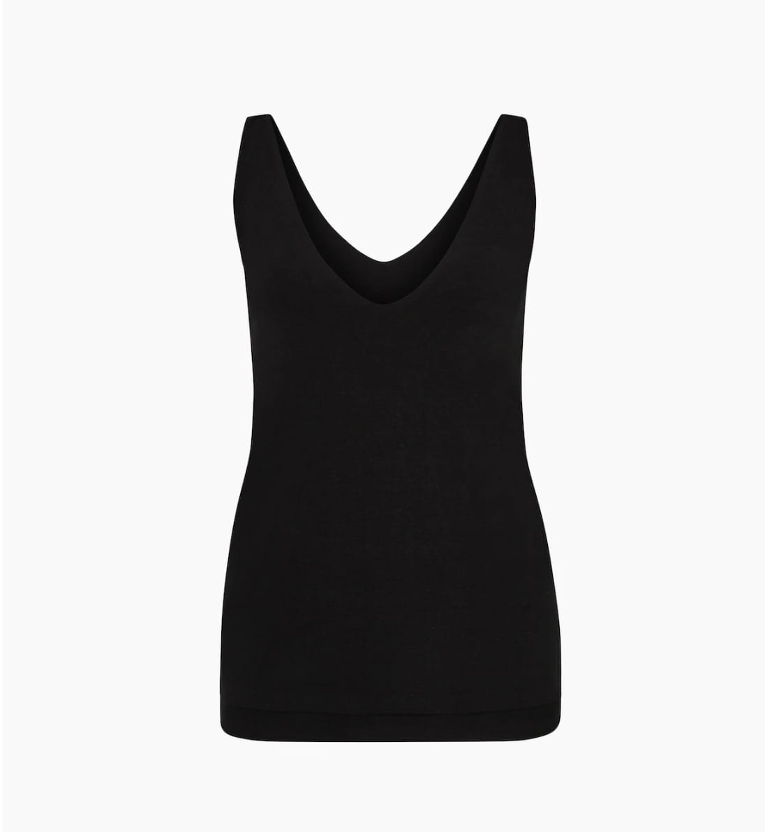 CZARNY TOP Z DEKOLTEM JUVIA