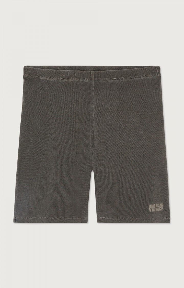 GRAFITOWE BAWEŁNIANE SZORTY KOLARKI AMERICAN VINTAGE