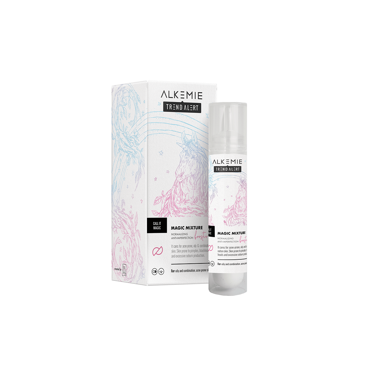 Alkmie Magic Mixture - Normalizujący booster przeciw niedoskonałościom 30 ml