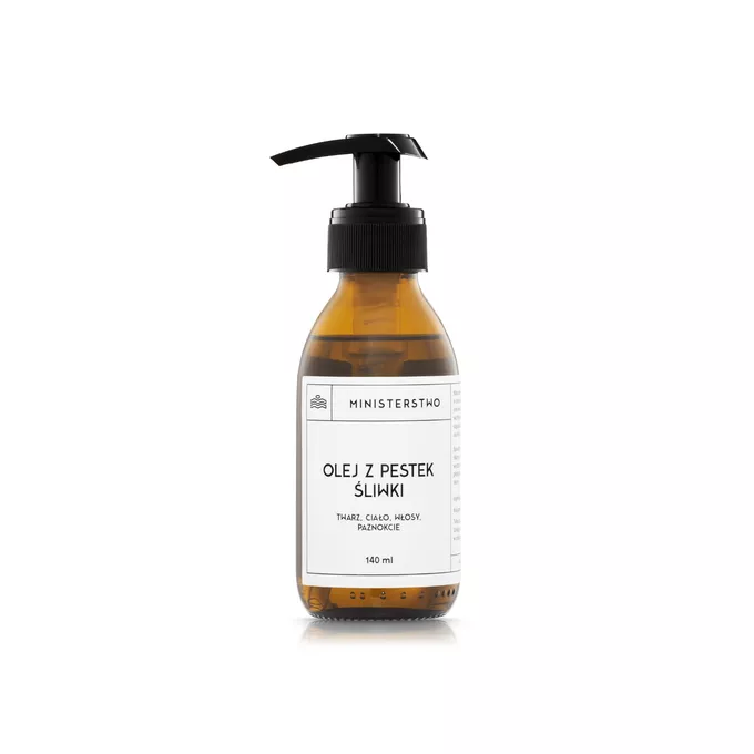 Ministerstwo Dobrego Mydła Olej z pestek śliwki 140 ml OUTLET (data do 30.09.24r.)