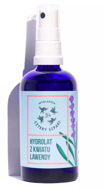 4 Szpaki Hydrolat z kwiatu lawendy 100 ml