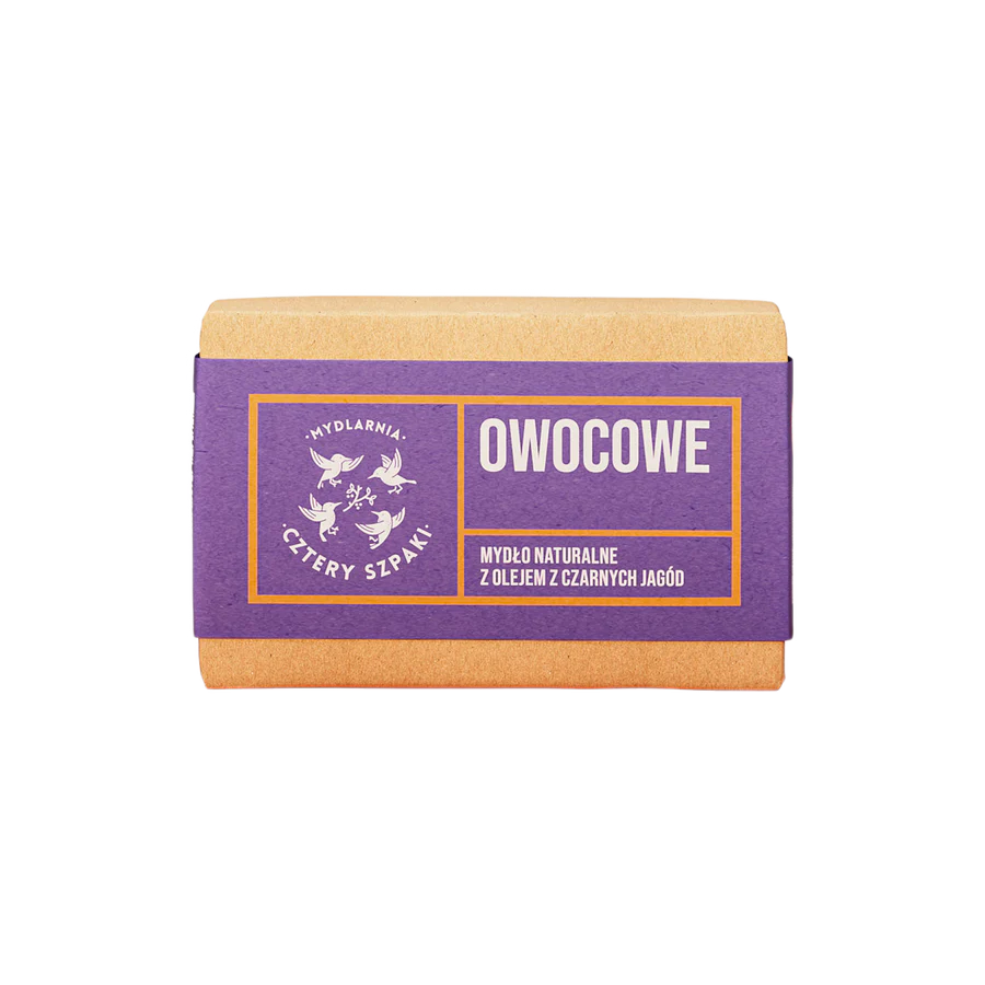 4 Szpaki Mydło w kostce Owocowe 110 g