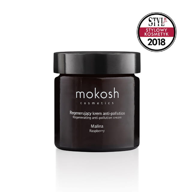 Mokosh Regenerujący krem do twarzy anti-pollution Malina 60 ml OUTLET (data do 25.11.24r.)