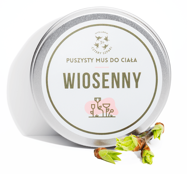 4 Szpaki Wiosenny mus do ciała 150 ml