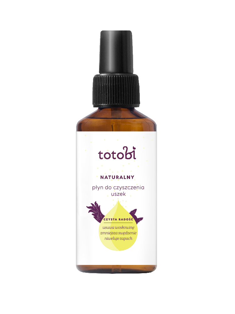 Totobi Naturalny płyn do czyszczenia uszek 100 ml