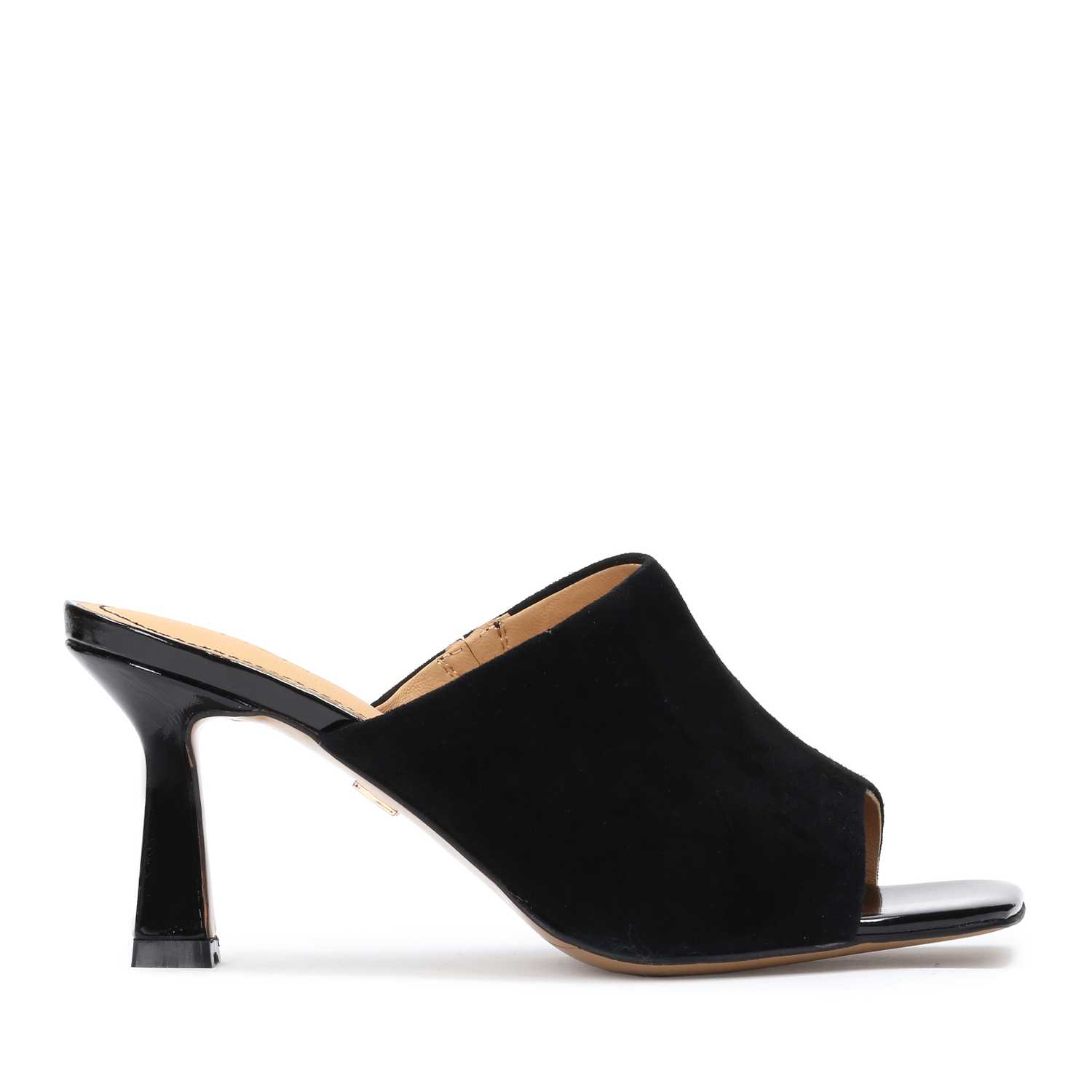 Czarne klapki damksie