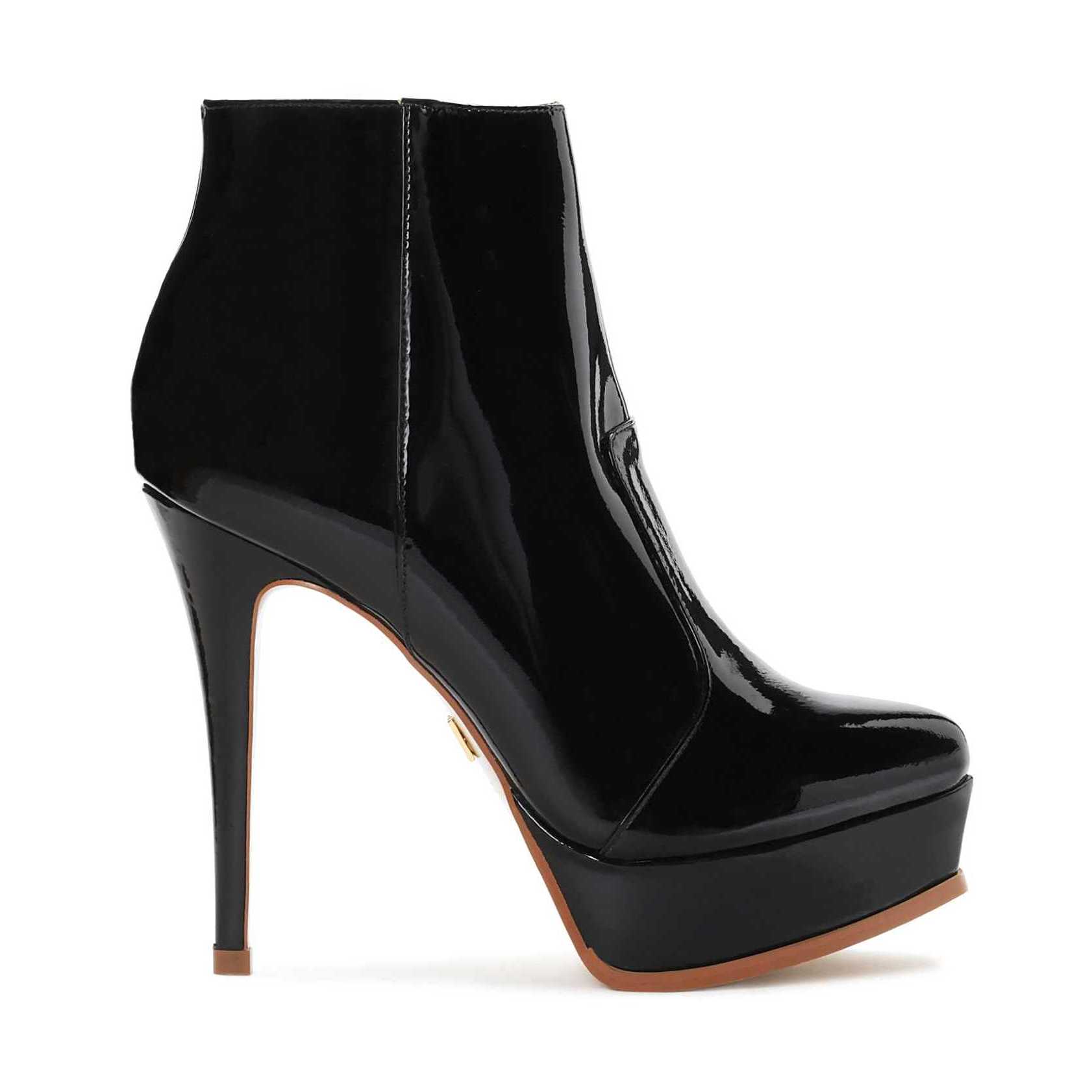 Czarne botki damskie