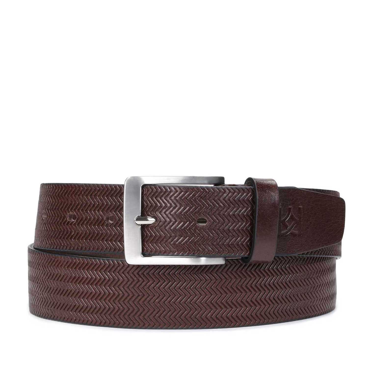Brązowy pasek męski
