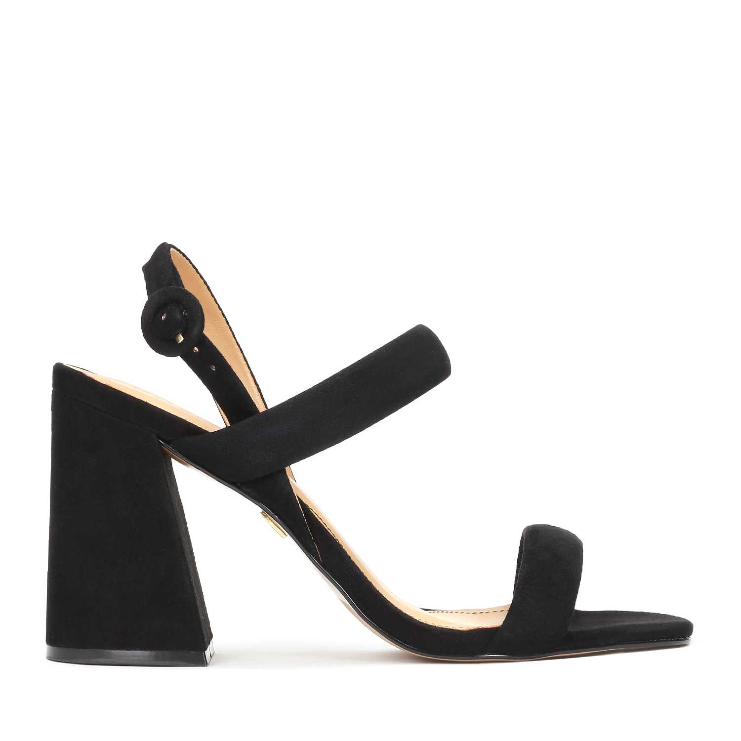 Czarne sandały damskie