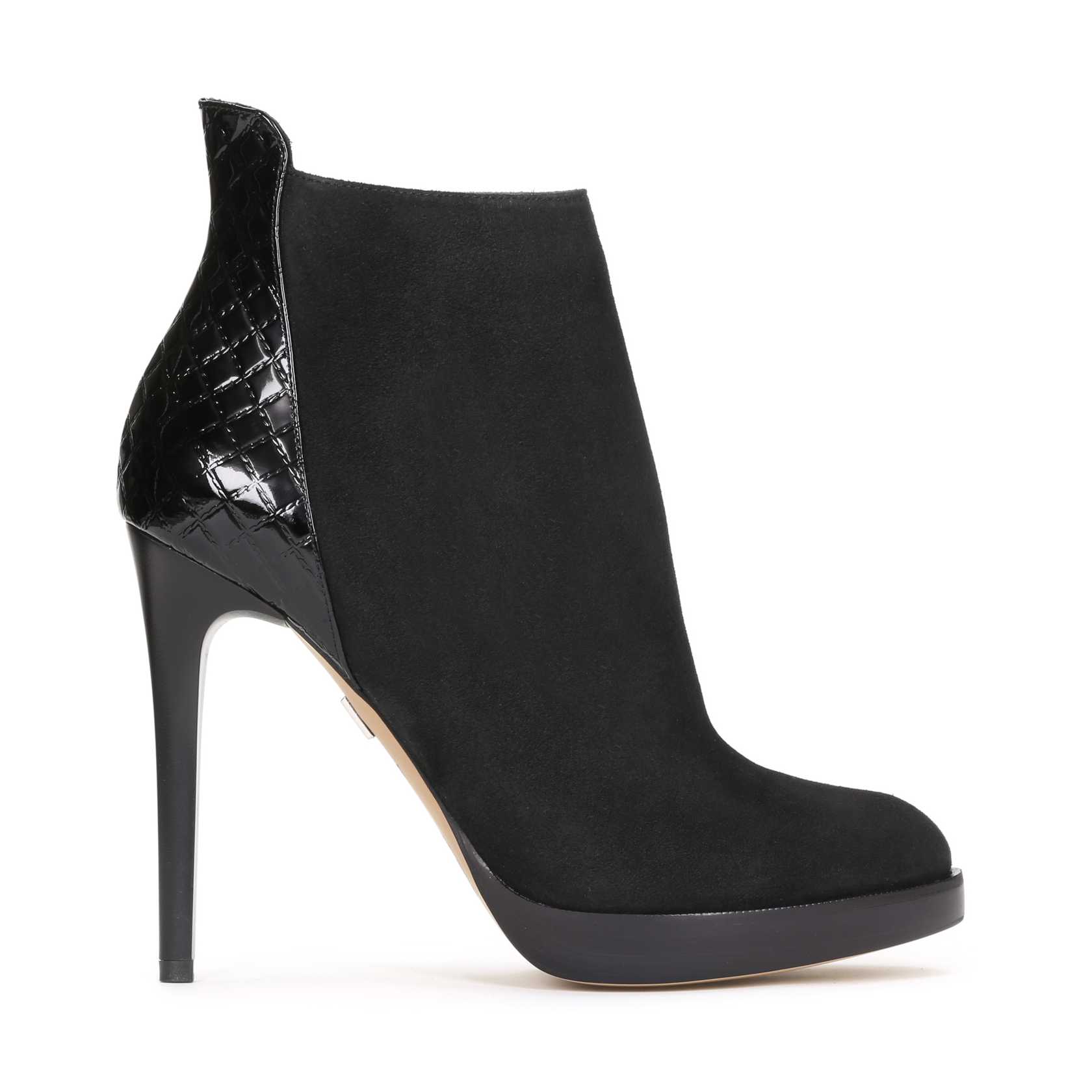 Czarne botki damskie