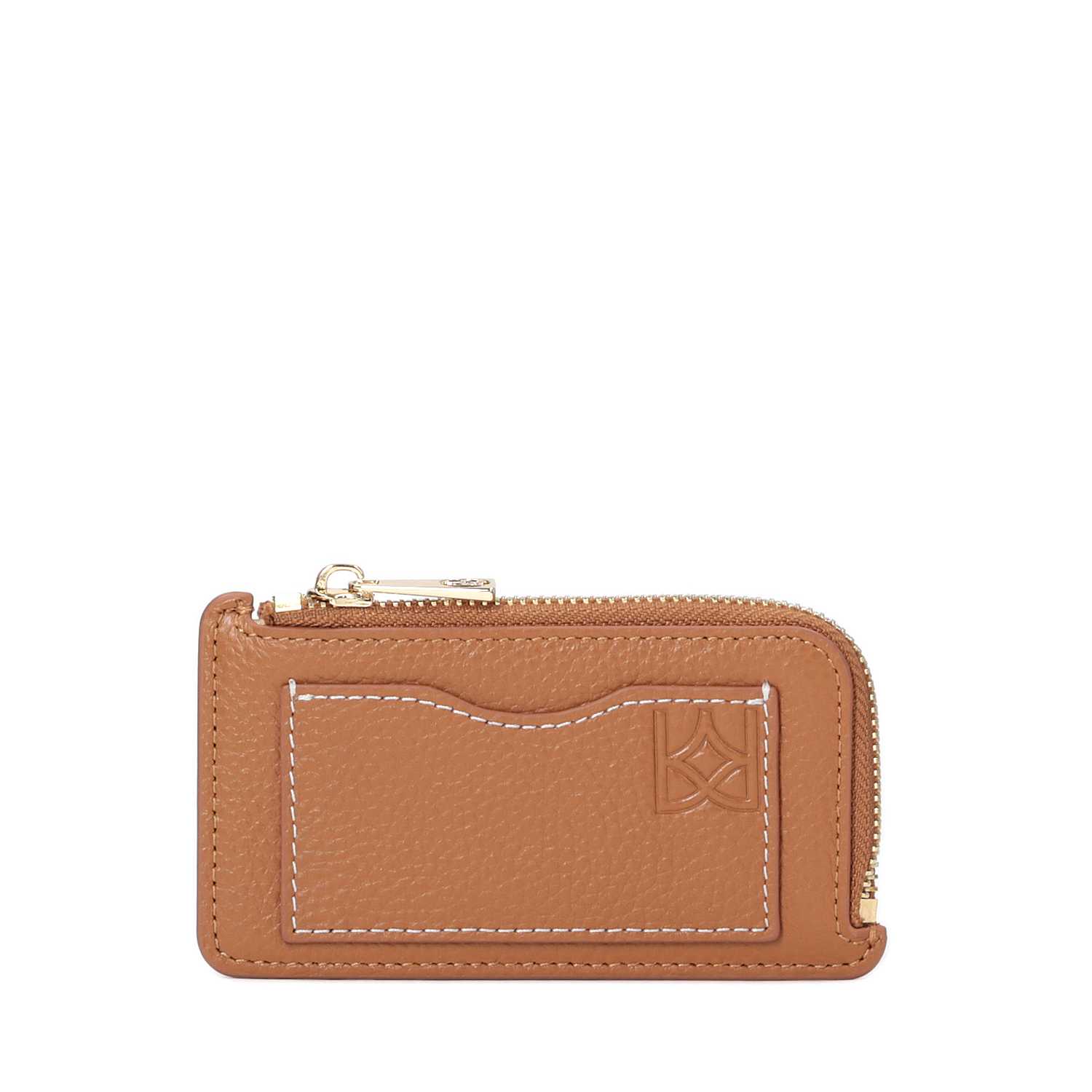 Jasnobrązowy portfel damski