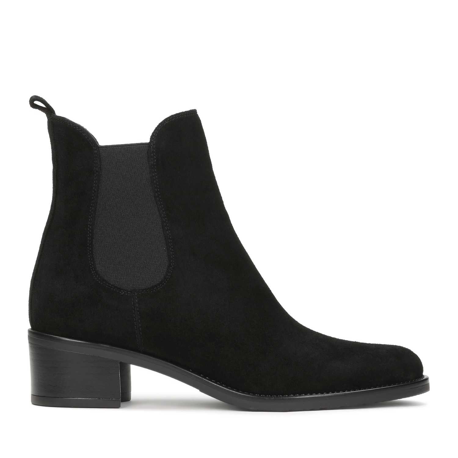 Czarne botki damskie