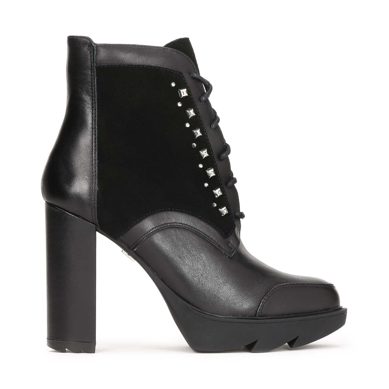 Czarne botki damskie