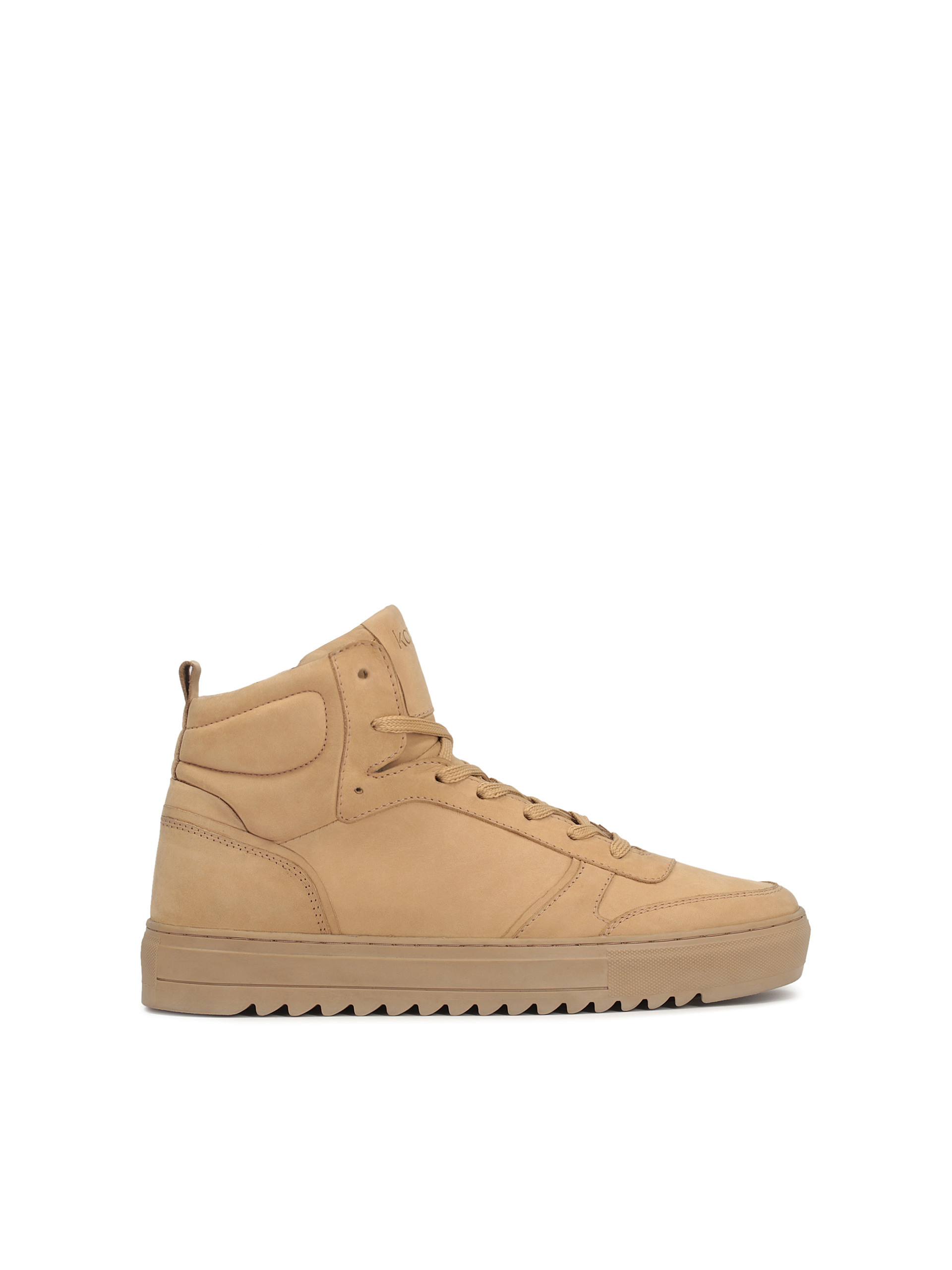 Wysokie sneakersy męskie z wysoką sznurowaną cholewką