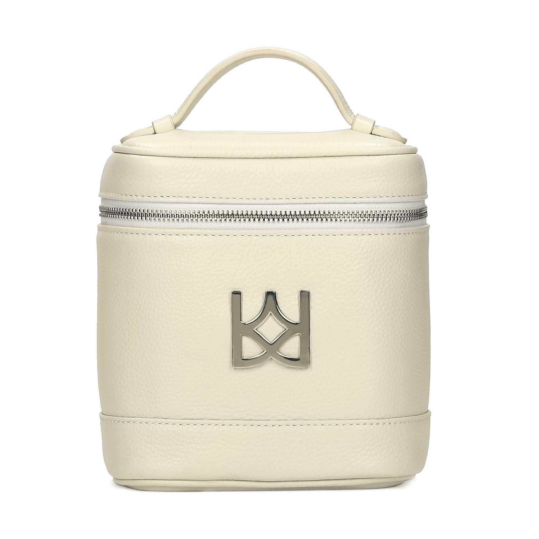 Torebka damska w kolorze złamanej bieli