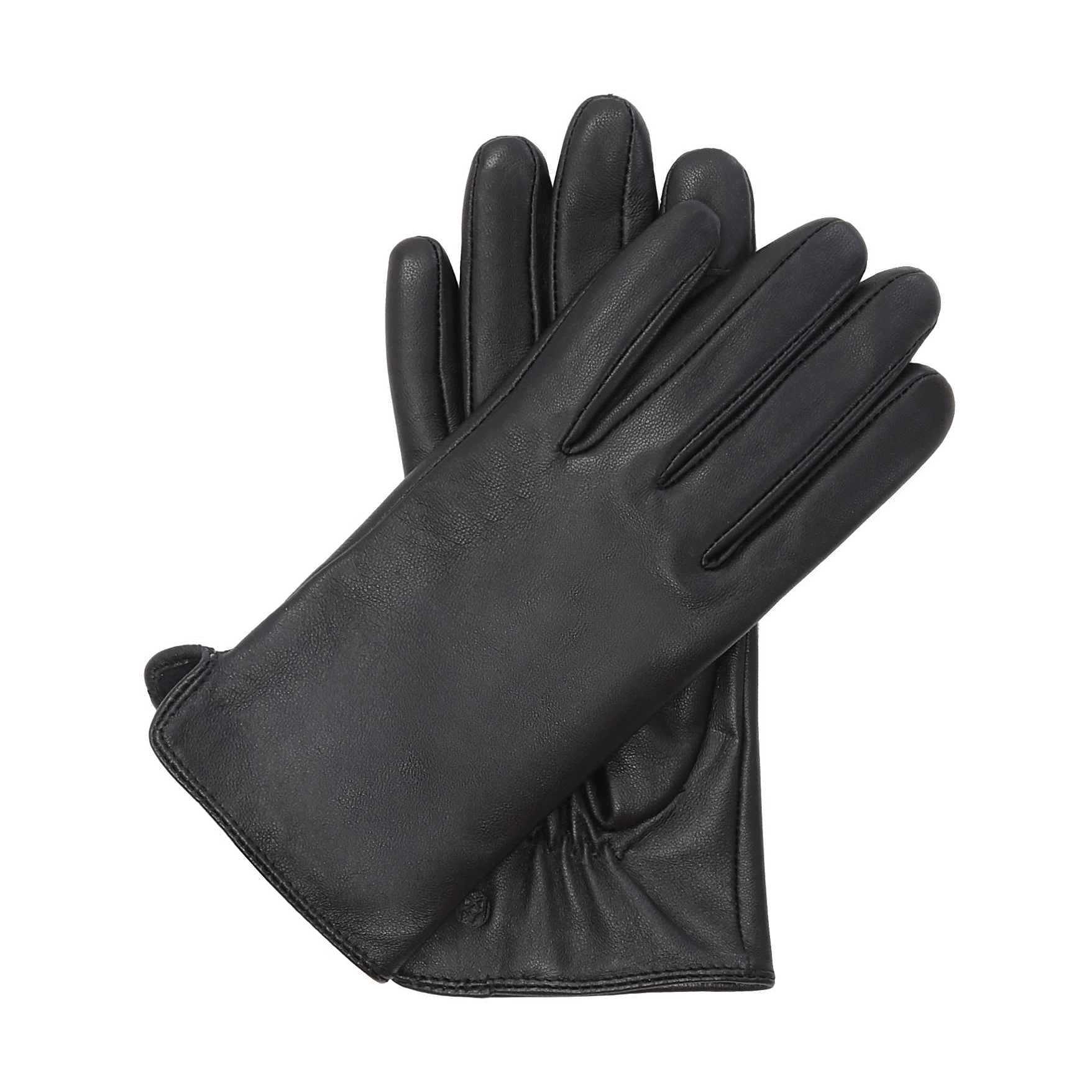 Czarne rękawiczki damskie