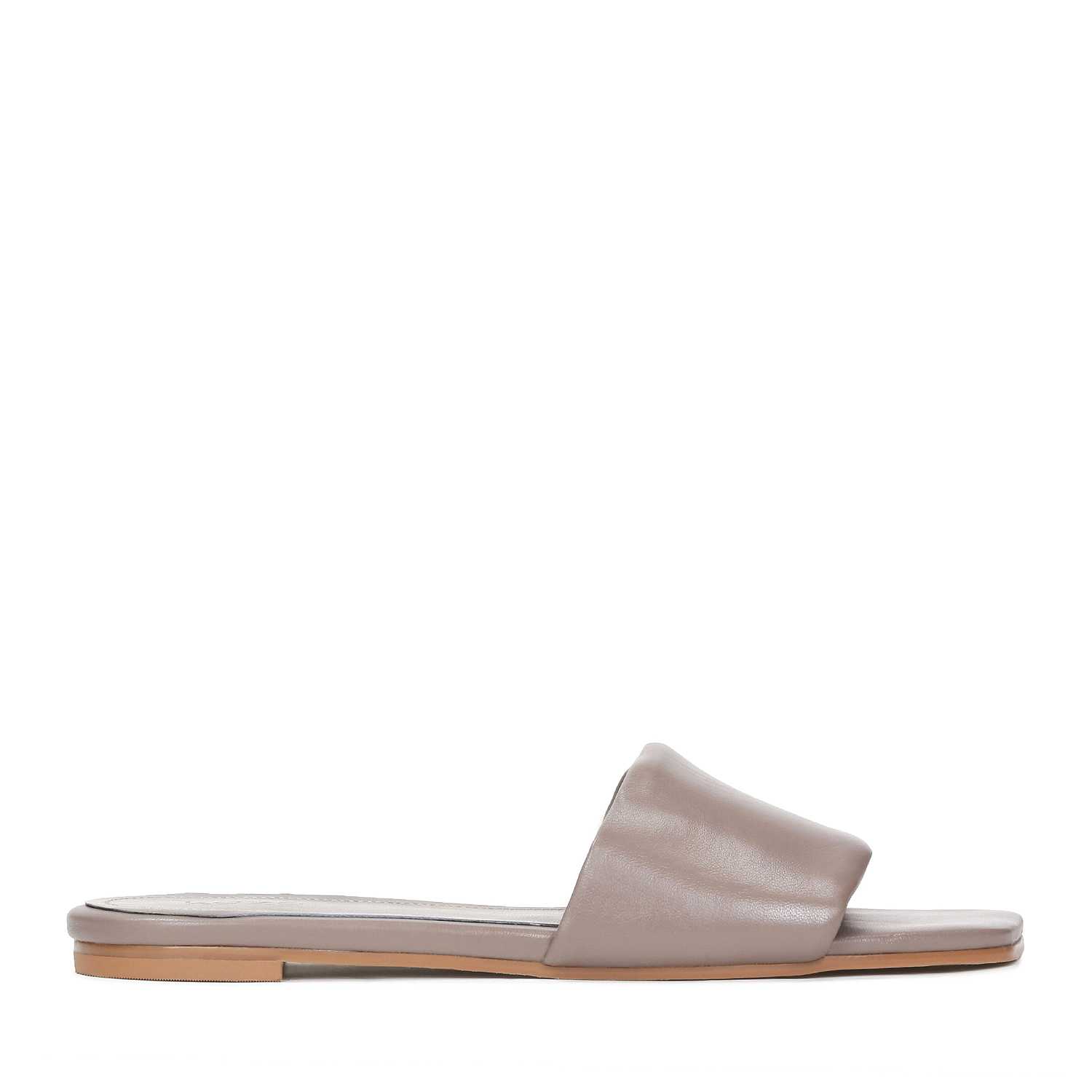 Taupe klapki damskie