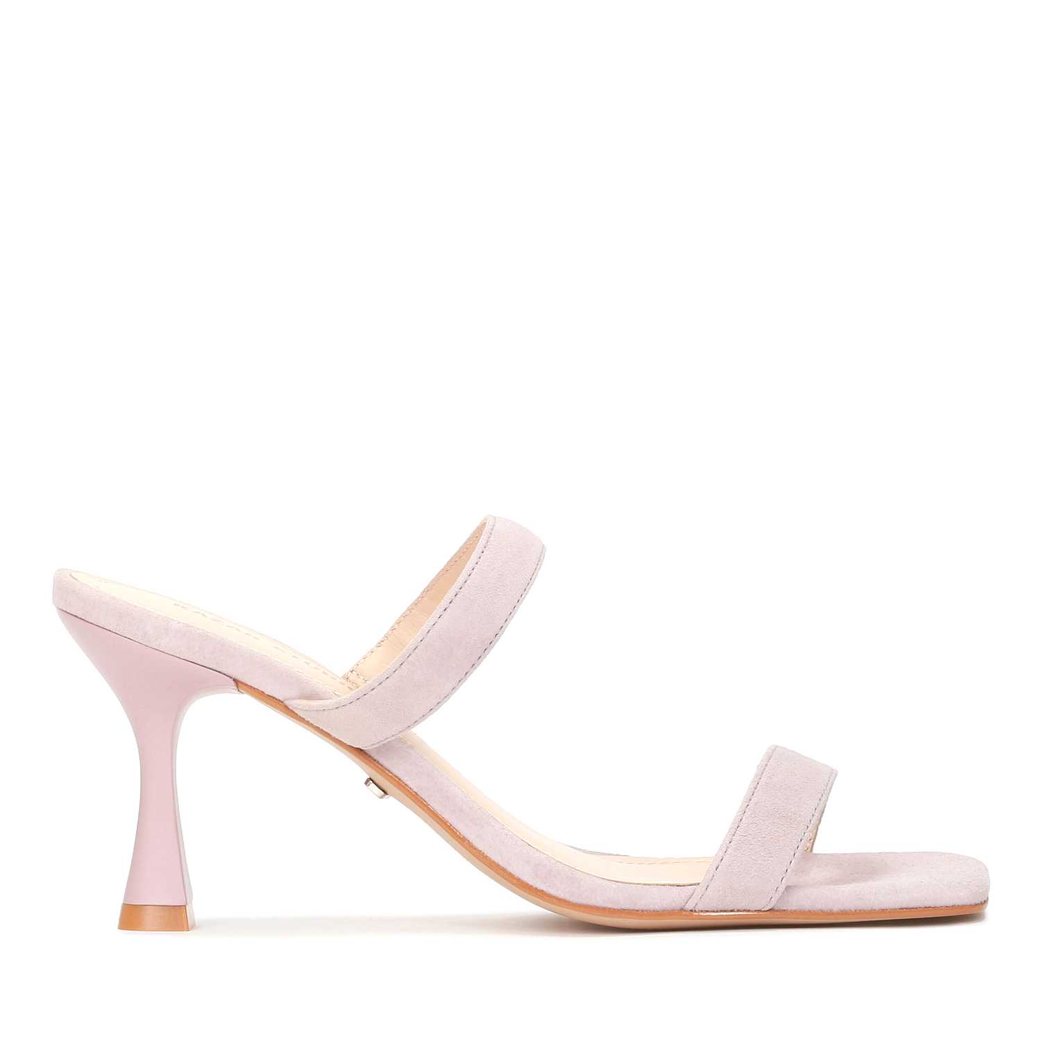 Liliowe klapki damskie