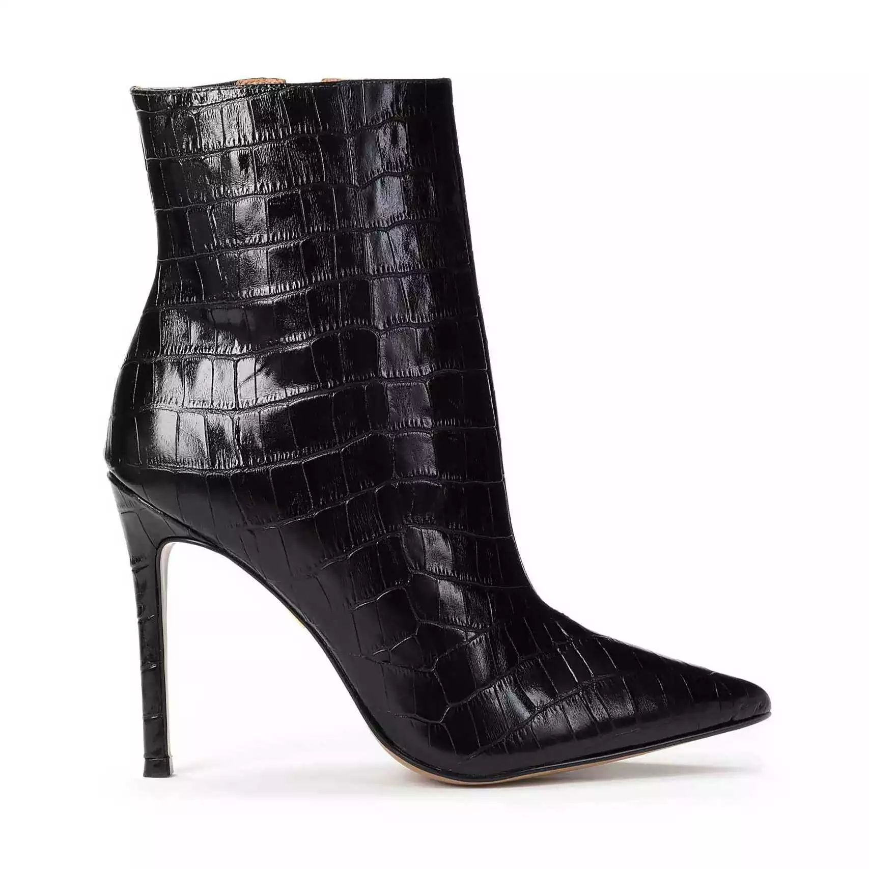 Czarne botki damskie