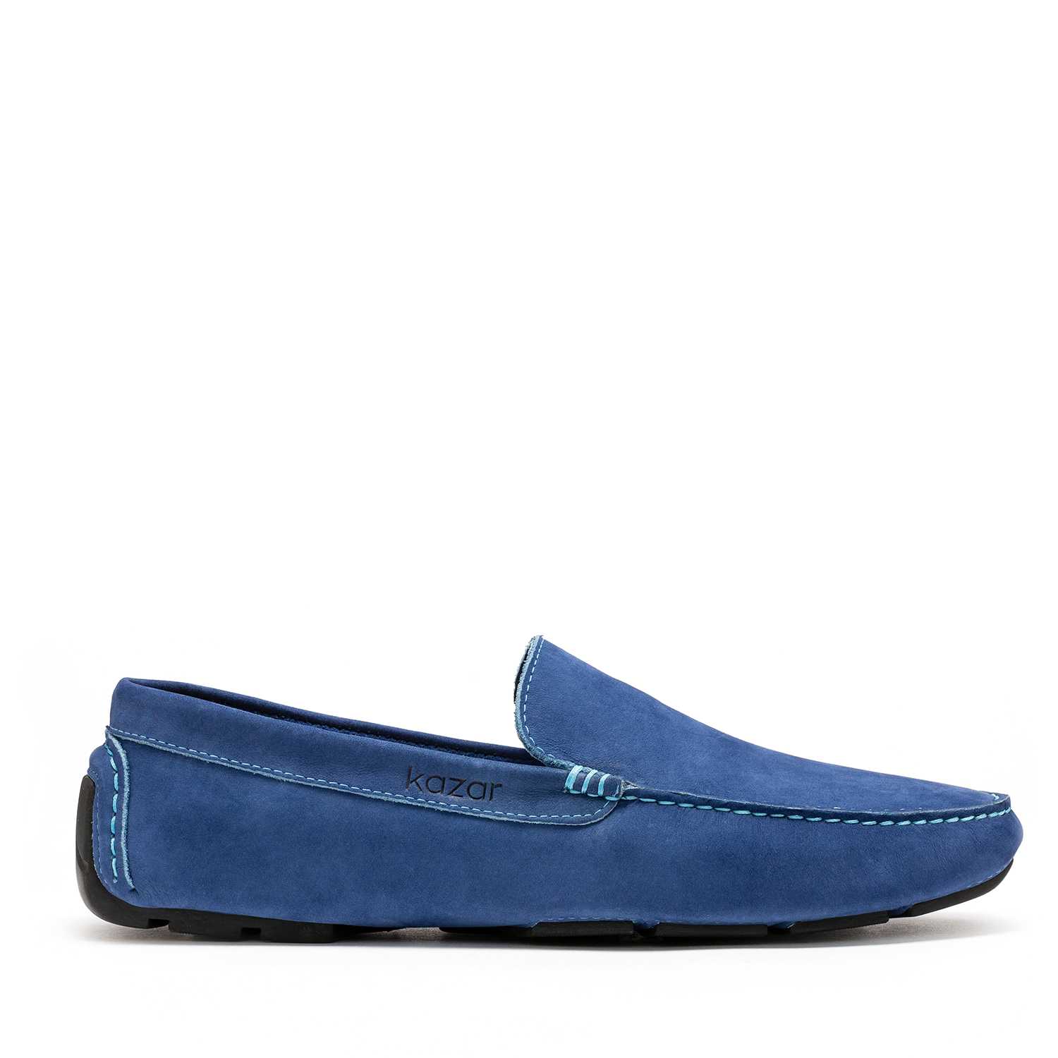 Niebieskie mokasyny męskie