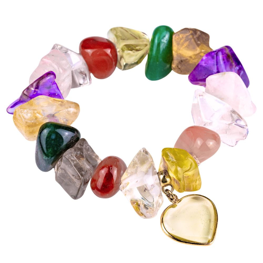 SAMBA Bransoletka kwarc serce