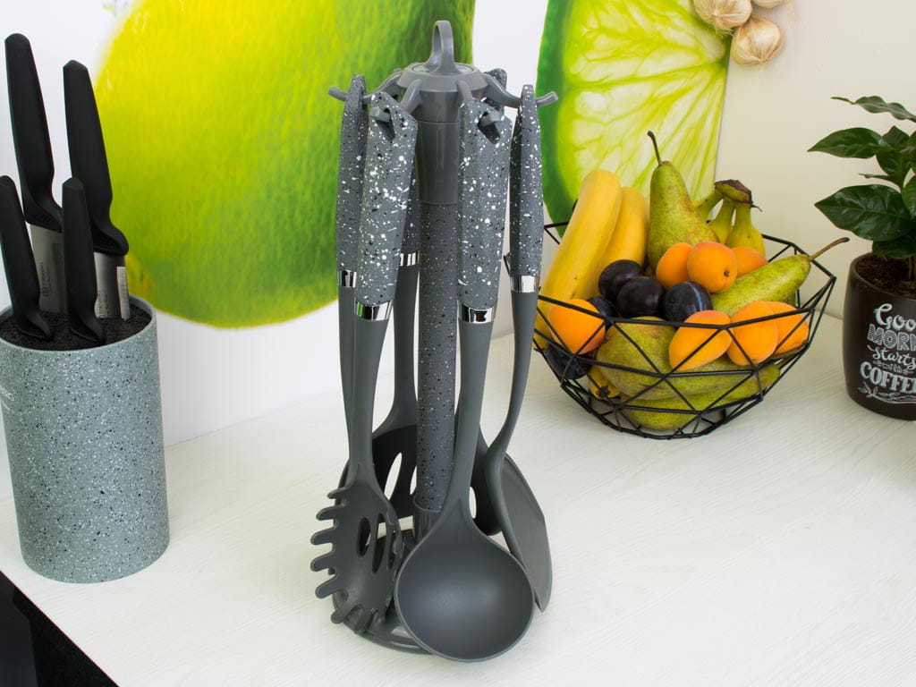 Sztućce na wieszaku Edenberg EB 7797 przybory kuchenne łyżki